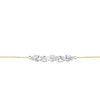 Bracelet Nuage Scintillant en or 10K et moissanites