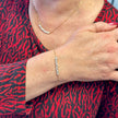 Bracelet Nuage Scintillant en or 10K et moissanites