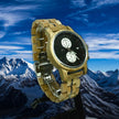 Montre Arnold en bois de baril de Whisky recyclé