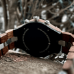 Montre Le Roy en bois de noyer