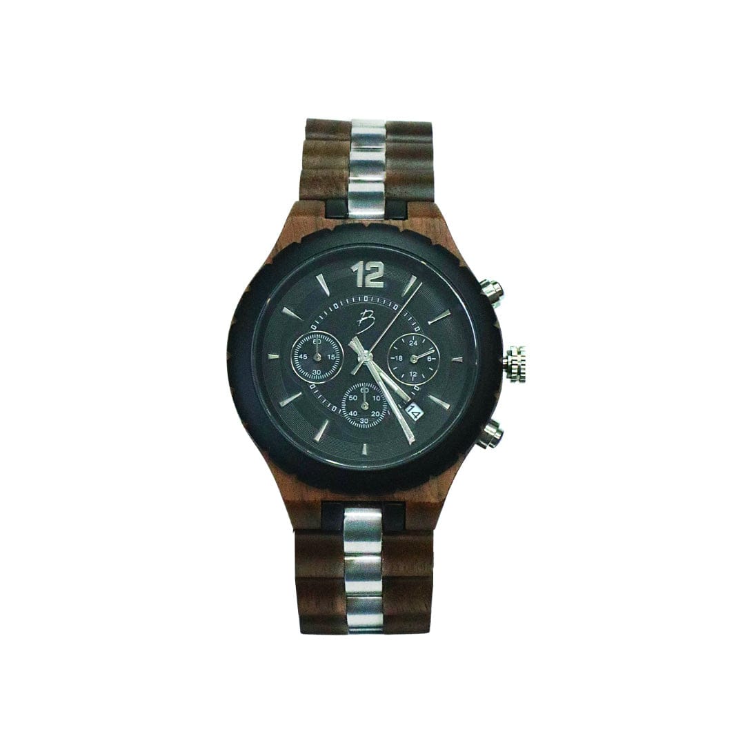 Montre Le Roy en bois de noyer