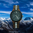 Montre Le Roy en bois de noyer