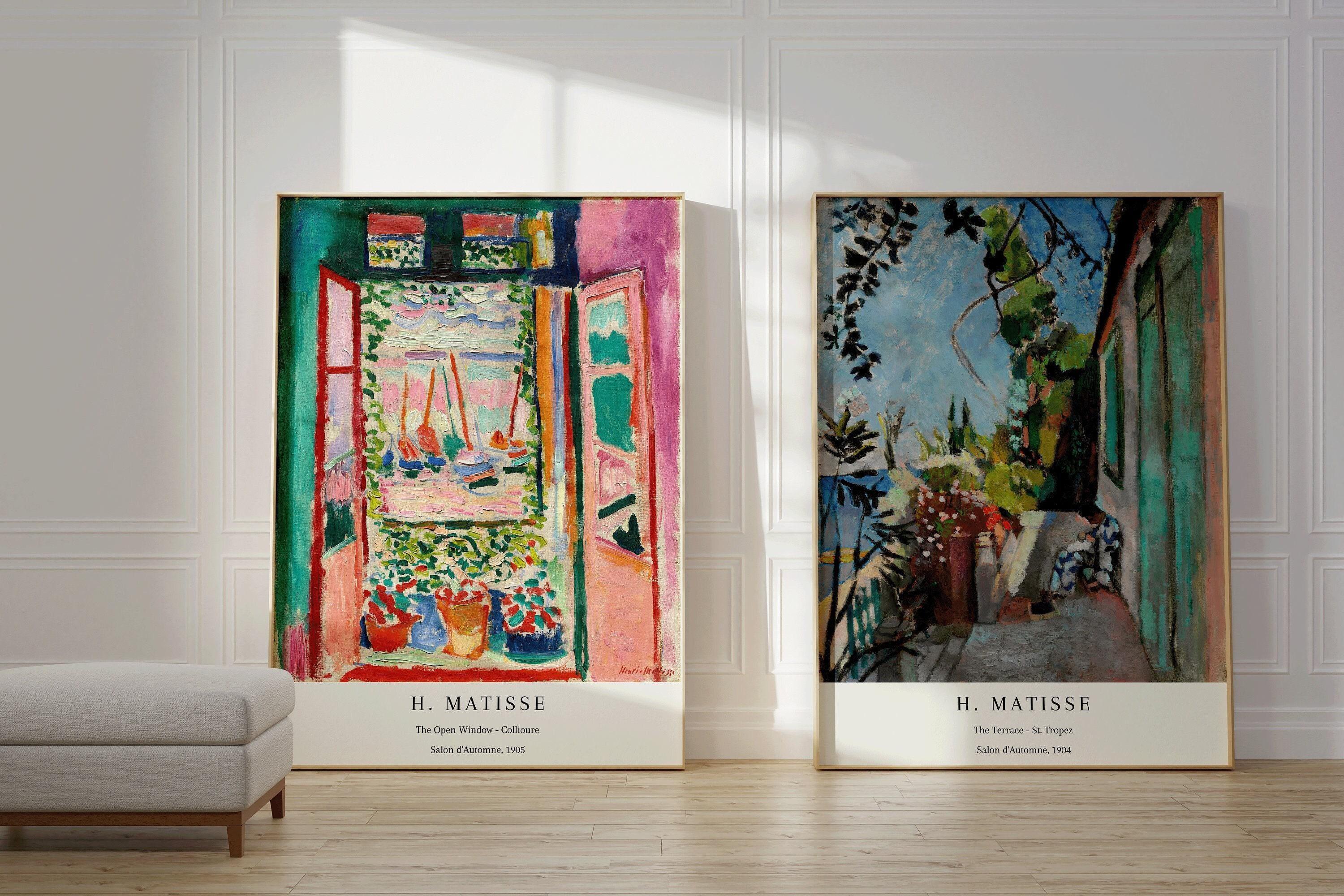 Matisse Art Prints: St. Tropez, Open Window Collioure, Fine Art Giclee