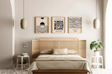Matisse Bauhaus Japanese STATEMENT TRIO poster prints |  | Our Most Popular Neutral Set | available framed
