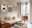 Matisse Bauhaus Japanese STATEMENT TRIO poster prints |  | Our Most Popular Neutral Set | available framed