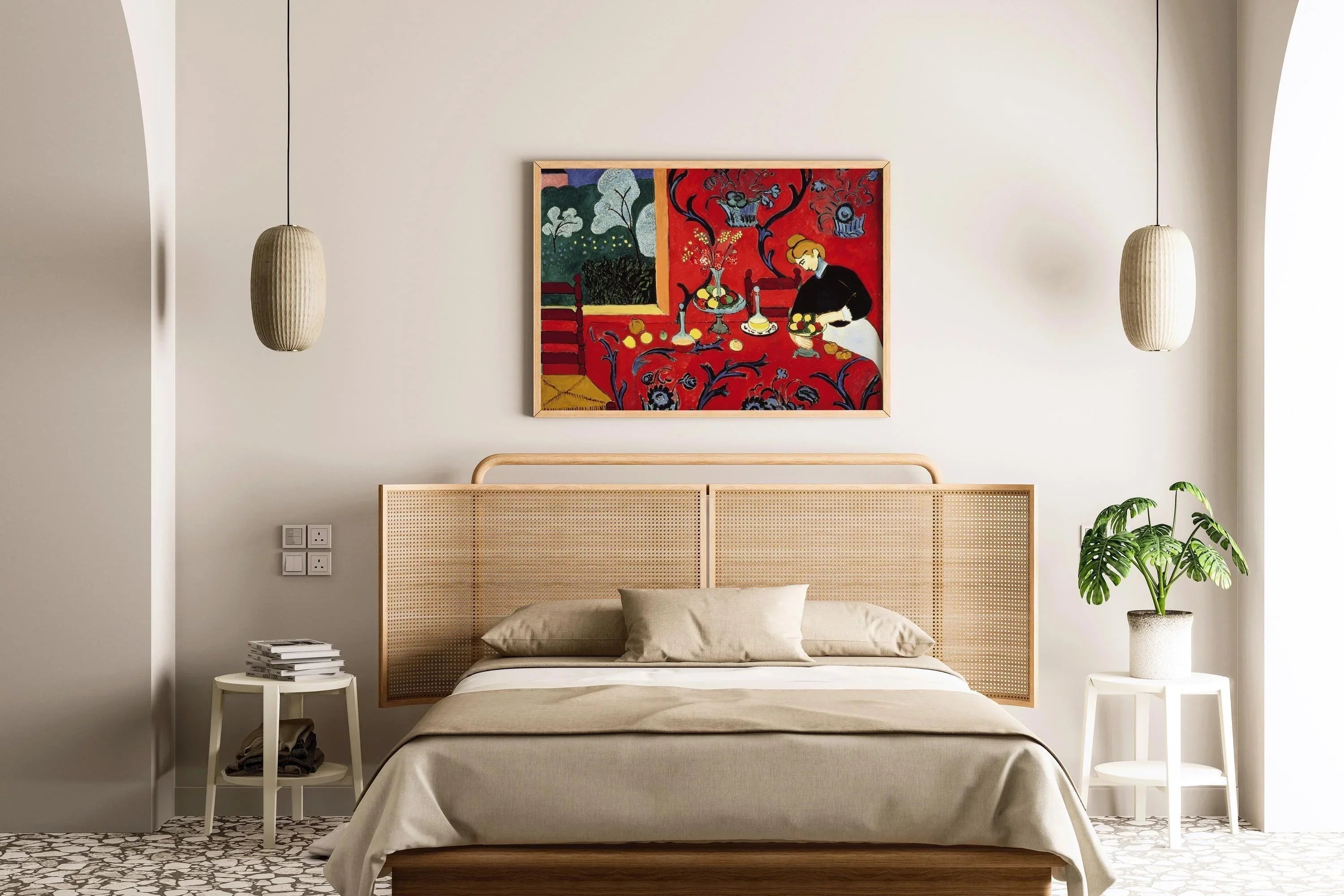Matisse 'The Dessert: Harmony in Red' Fine Art Print