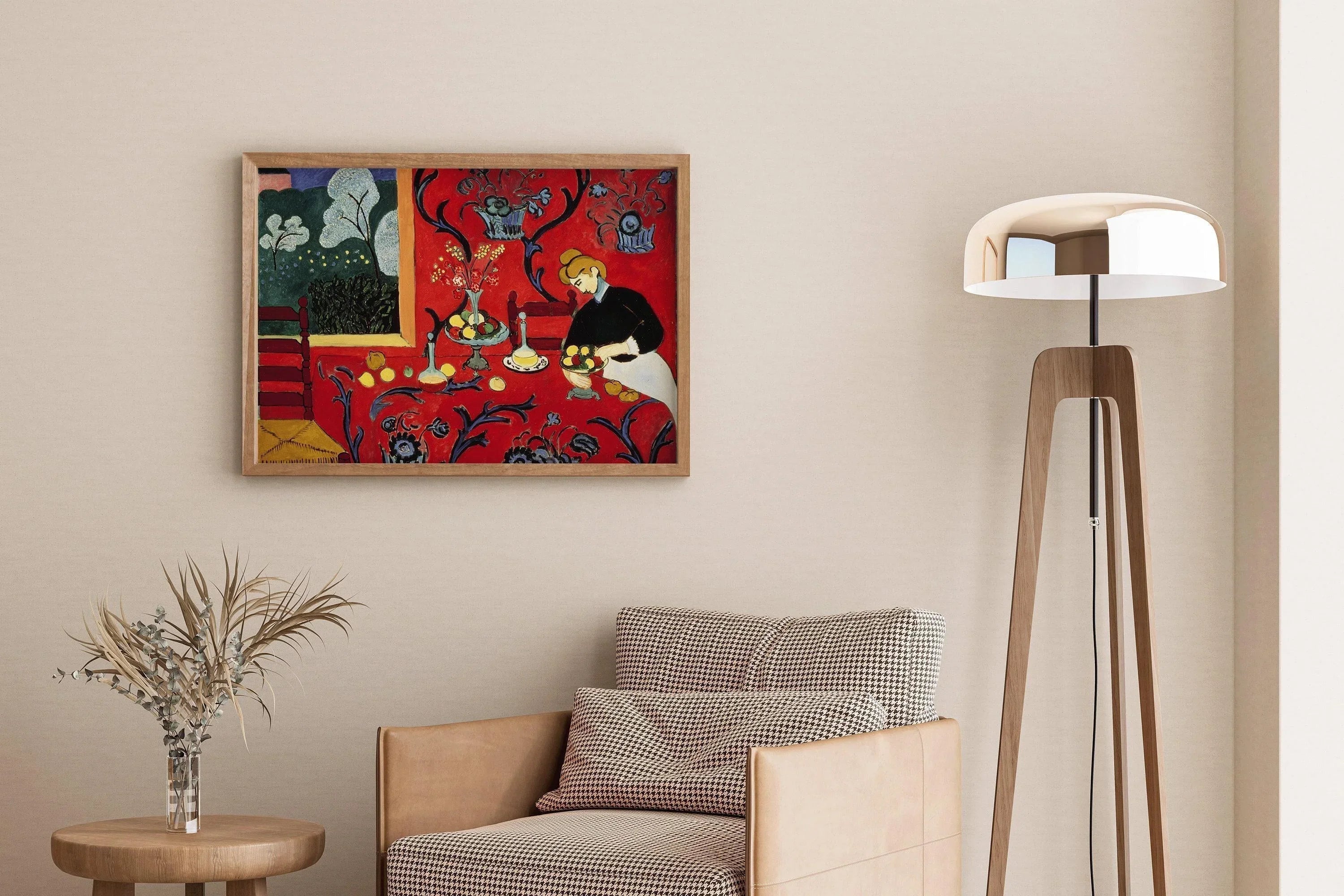 Matisse 'The Dessert: Harmony in Red' Fine Art Print