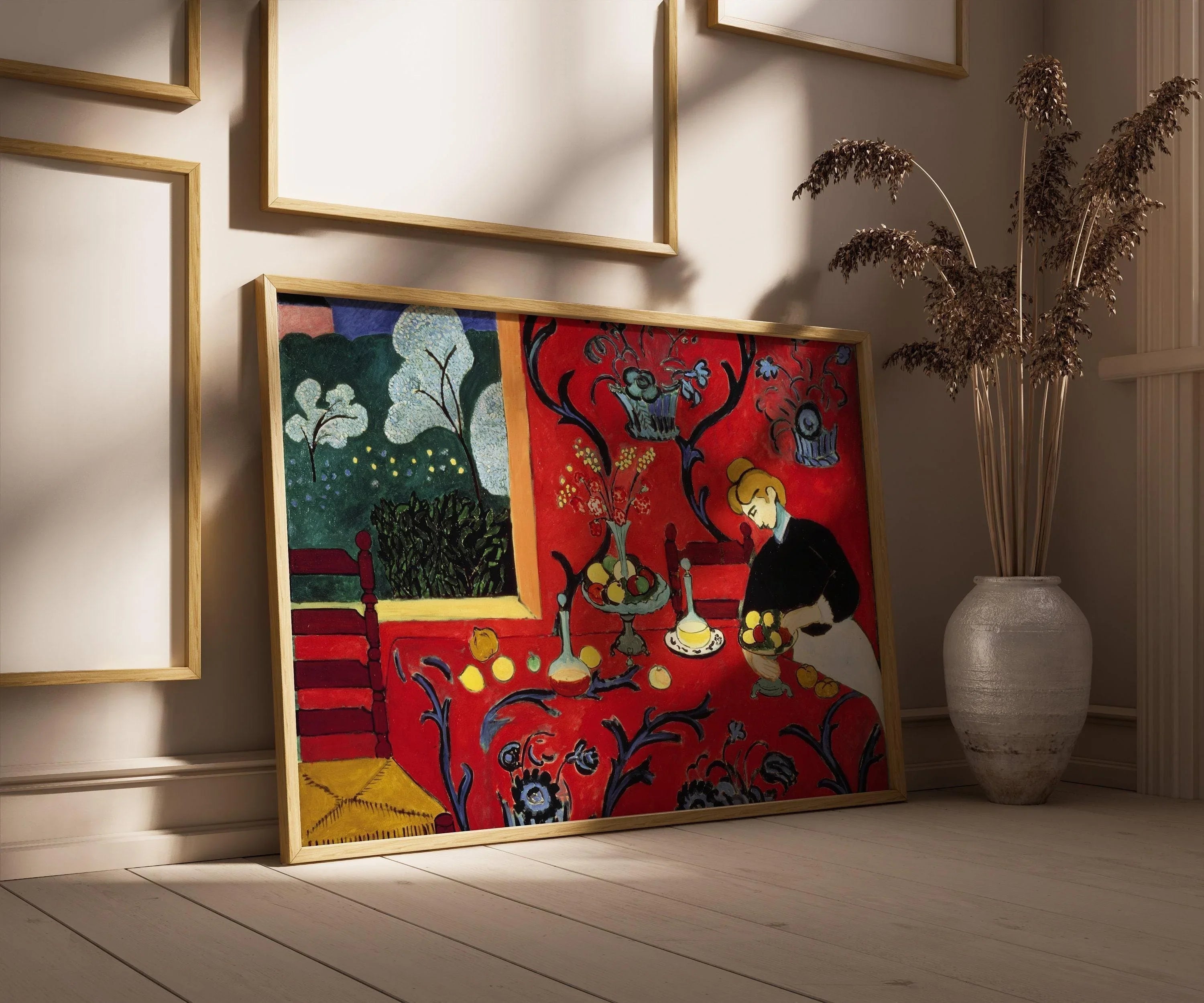 Matisse 'The Dessert: Harmony in Red' Fine Art Print