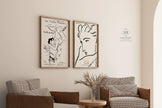 Matisse & Toulouse-Lautrec Art Prints: Neutral Gallery Wall Set