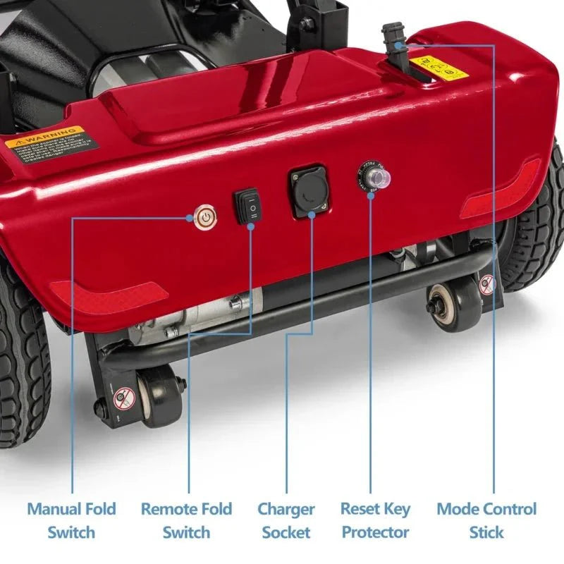 Matrix Lite Foldable Mobility Scooter | Auto-Fold Remote Control 28 kg Electric Scooter Canada