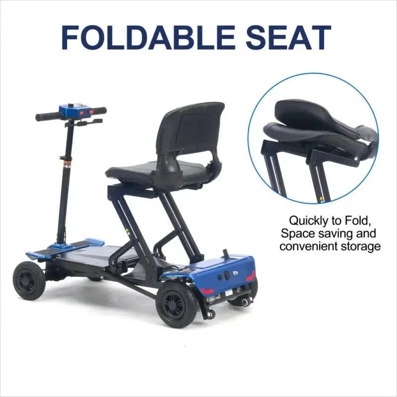 Matrix Lite Foldable Mobility Scooter | Auto-Fold Remote Control 28 kg Electric Scooter Canada