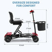 Matrix Lite Foldable Mobility Scooter | Auto-Fold Remote Control 28 kg Electric Scooter Canada