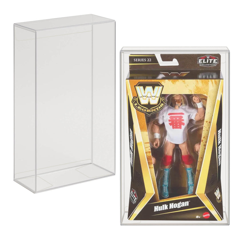 Mattel WWE Legends Series 22 EVORETRO PET Protectors (0.40 mm, 10-Pack)