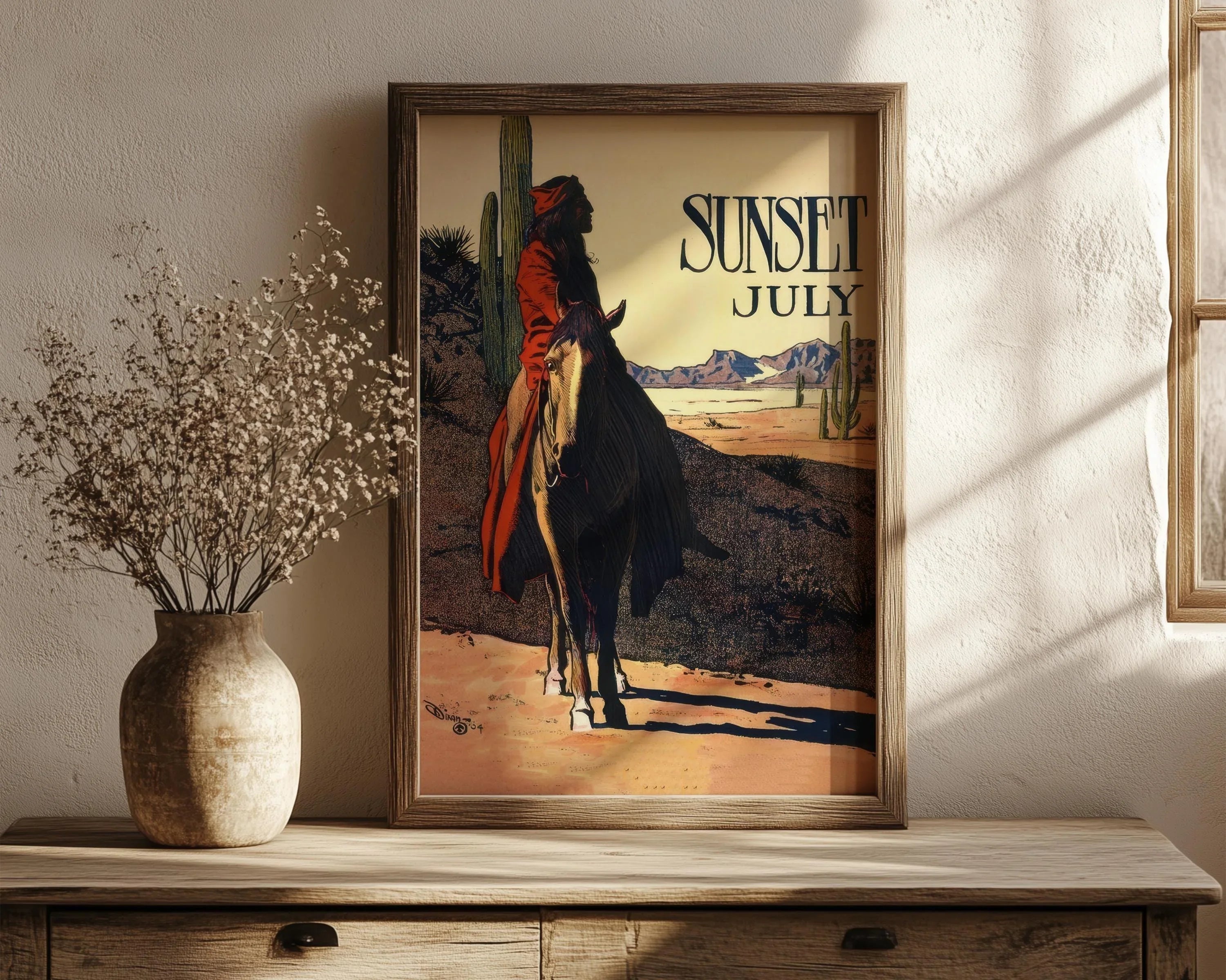 Maynard Dixon American West Giclee Print - Sunset Magazine Cover