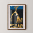 Maynard Dixon American West Print: Vintage Overland Magazine Cover (Giclee)