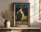 Maynard Dixon American West Print: Vintage Overland Magazine Cover (Giclee)