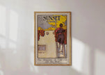 Maynard Dixon Print: Vintage California Adobe & Chili Ristras Illustration