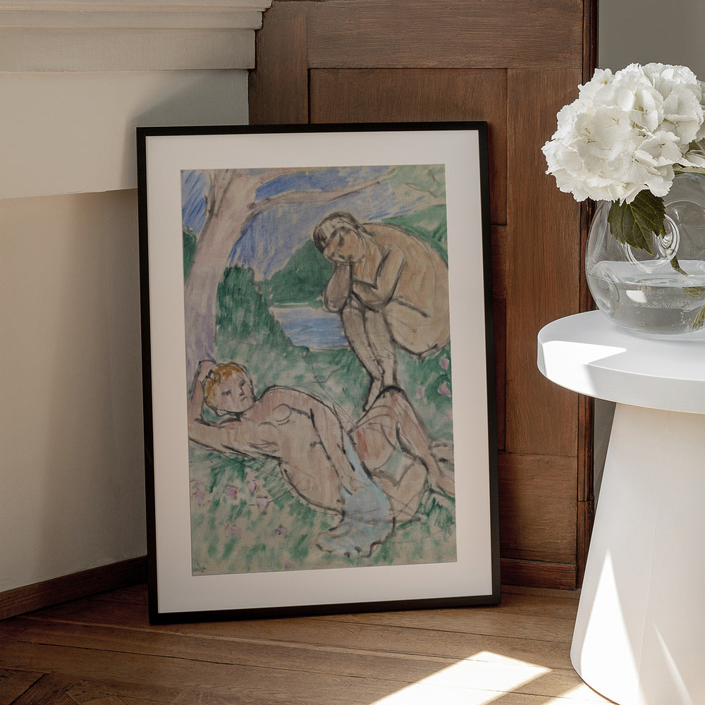 Wall art Baigneuses