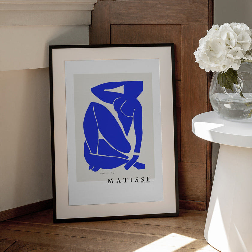 Wall art Nudo Blu III 1952 Bordure