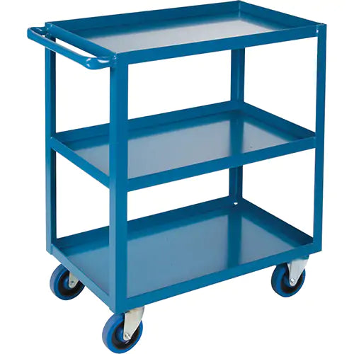 Heavy-Duty Shelf Carts, 3 Tiers, 18