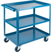 Heavy-Duty Shelf Carts, 3 Tiers, 24