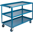 Heavy-Duty Shelf Cart, 3 Tiers, 24