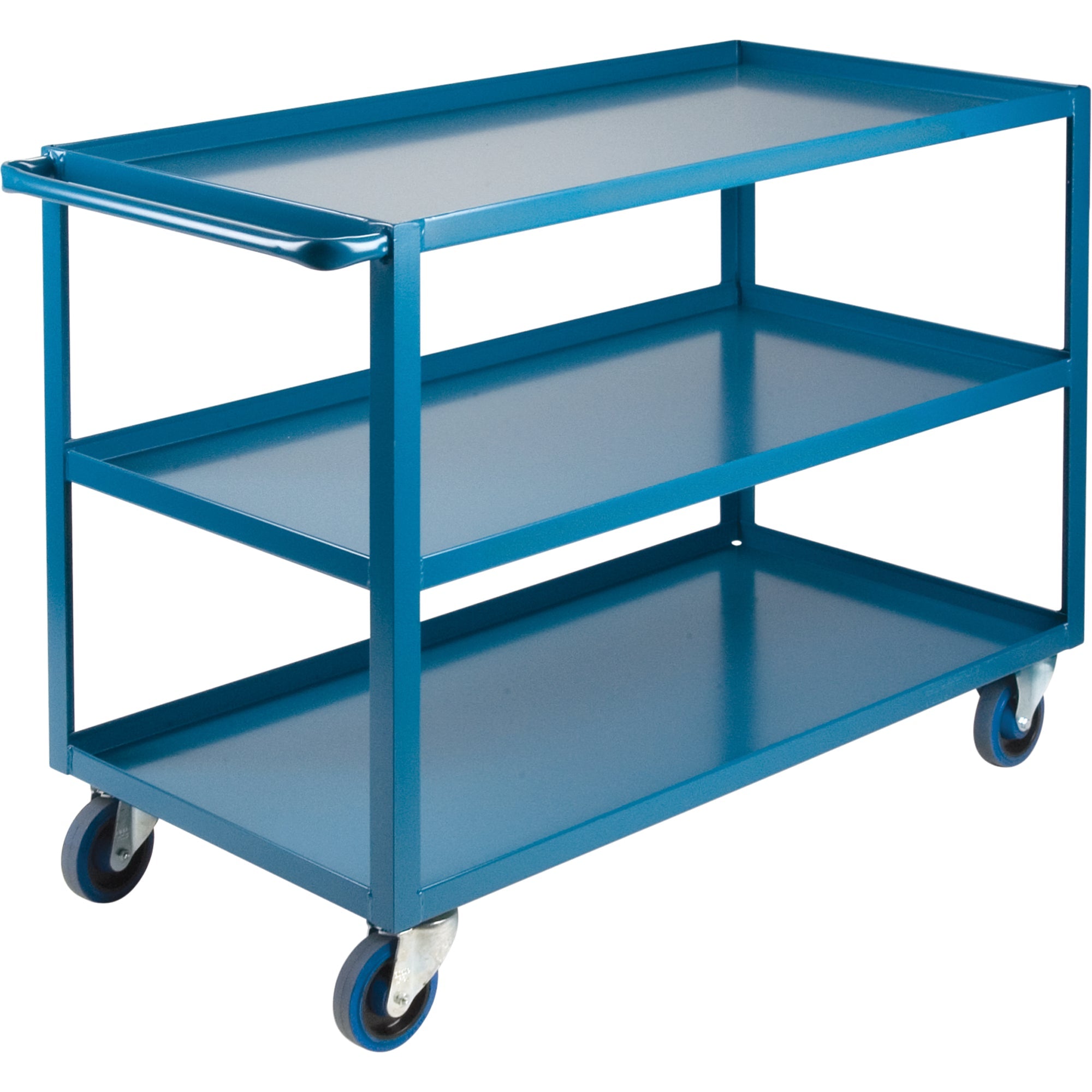Heavy-Duty Shelf Cart, 3 Tiers, 24