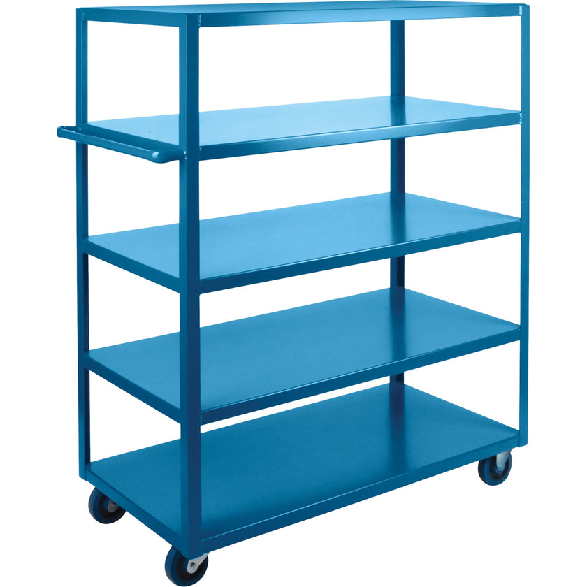 Heavy-Duty Shelf Carts, 5 Tiers, 24