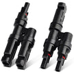 MC4 compatible 2-1 Branch Solar Connectors (pair)