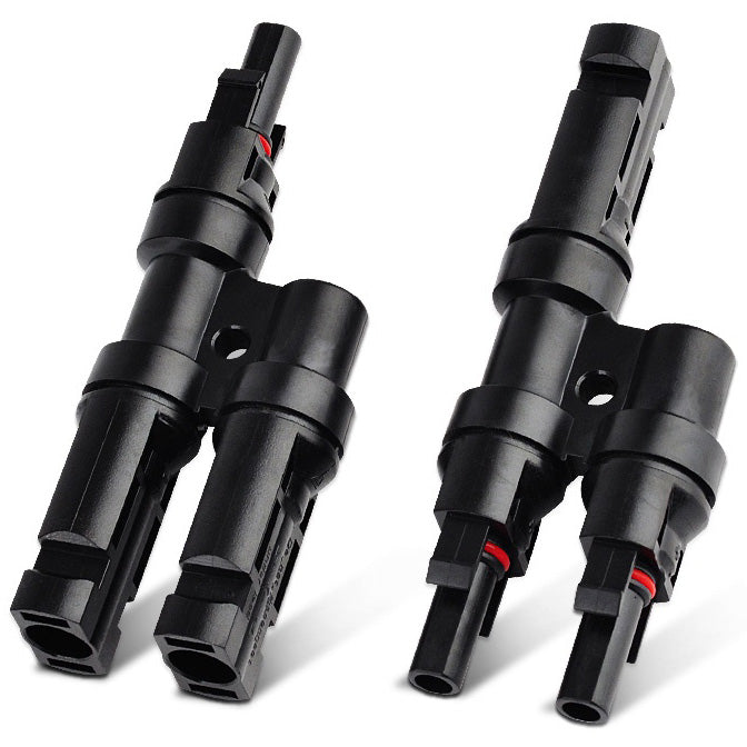 MC4 compatible 2-1 Branch Solar Connectors (pair)