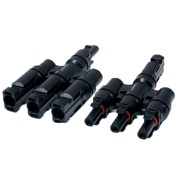 MC4 compatible 3-1 Branch Solar Connectors (pair)