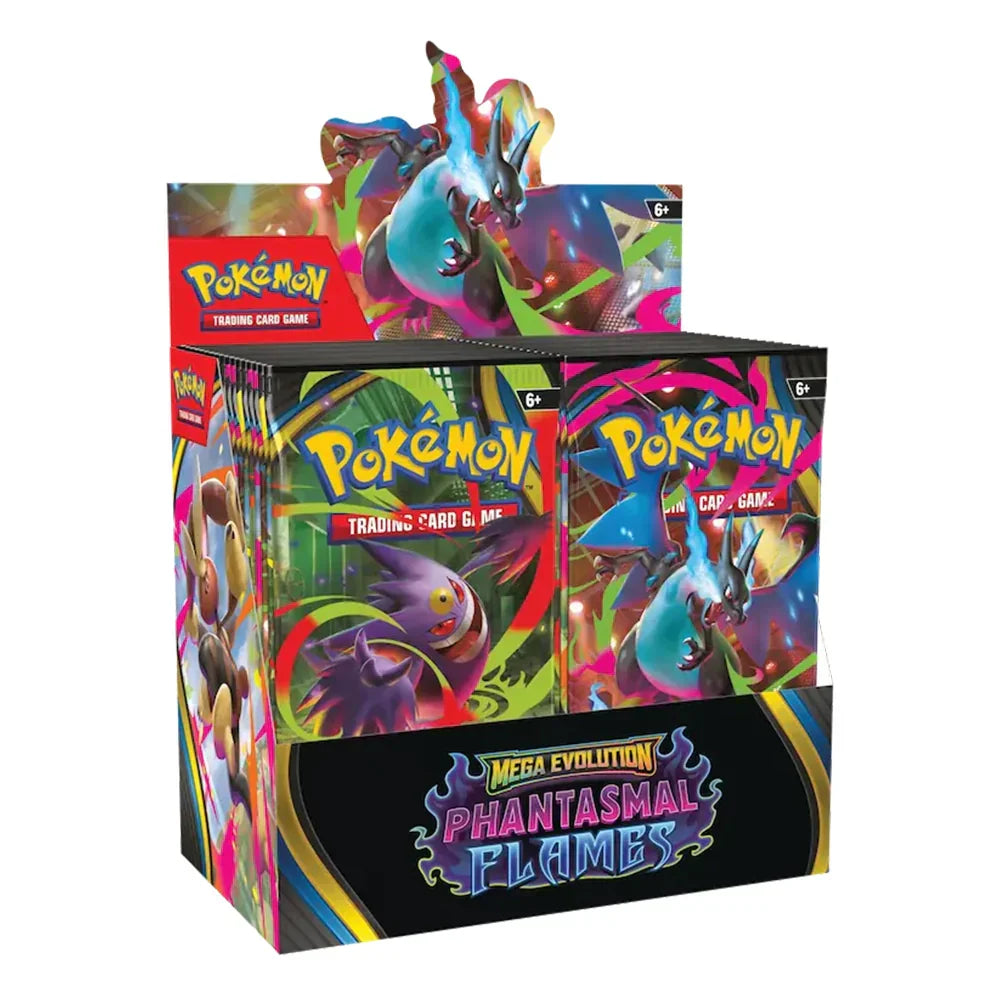 Pokémon TCG: ME02 Phantasmal Flames Booster Box (Wave 2 Pre-Order)