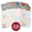 Meadow Hares At Wintertime Inserts & Papers