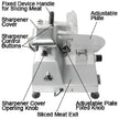 Commercial Deli Meat Slicer 8