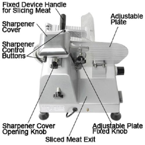 Commercial Deli Meat Slicer 12
