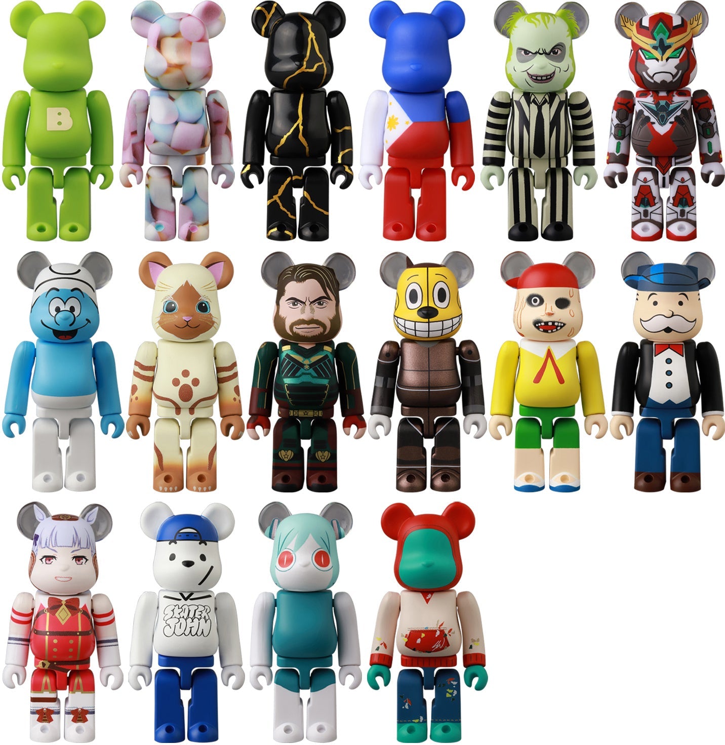 Boîte aveugle Bearbrick Série 49 de Medicom Toy