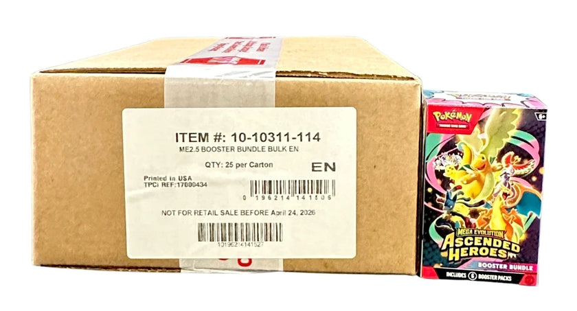 Pokémon TCG - Mega Evolution - Ascended Heroes - Booster Bundle