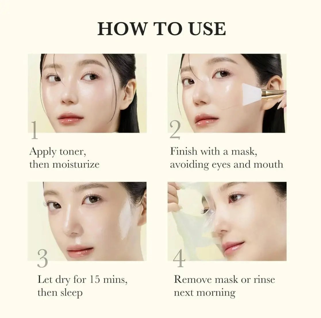 Masque de nuit enveloppant à la curcumine et à l'acide kojique de Medicube, 75 ml