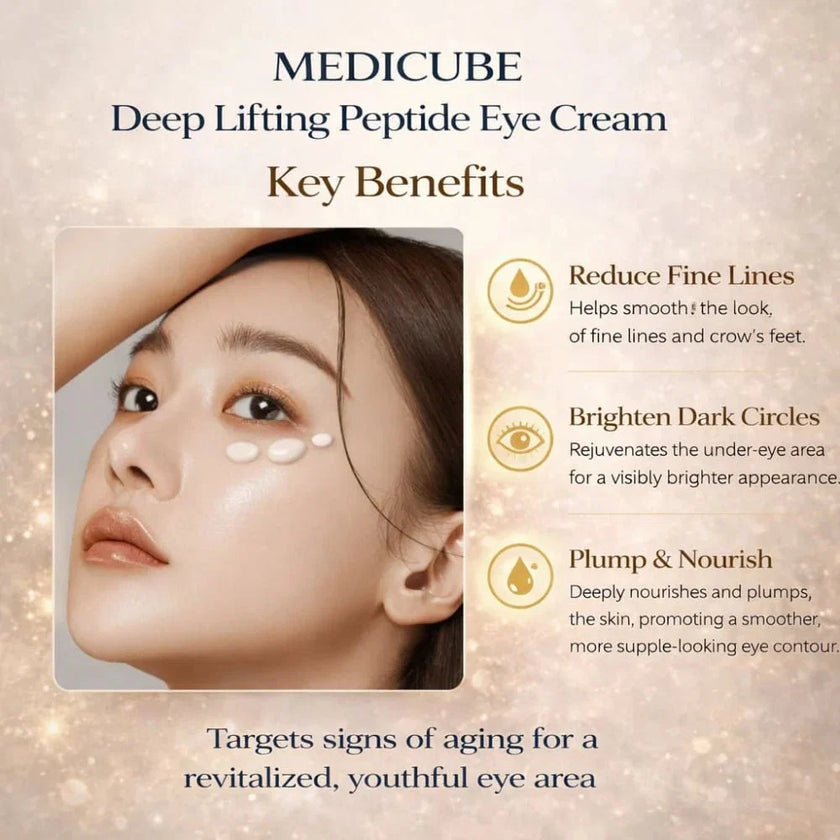 Medicube Deep Lifting Peptide Eye Cream 30ml