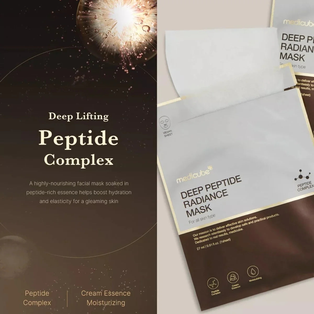 Medicube Deep Peptide Radiance Mask 27ml