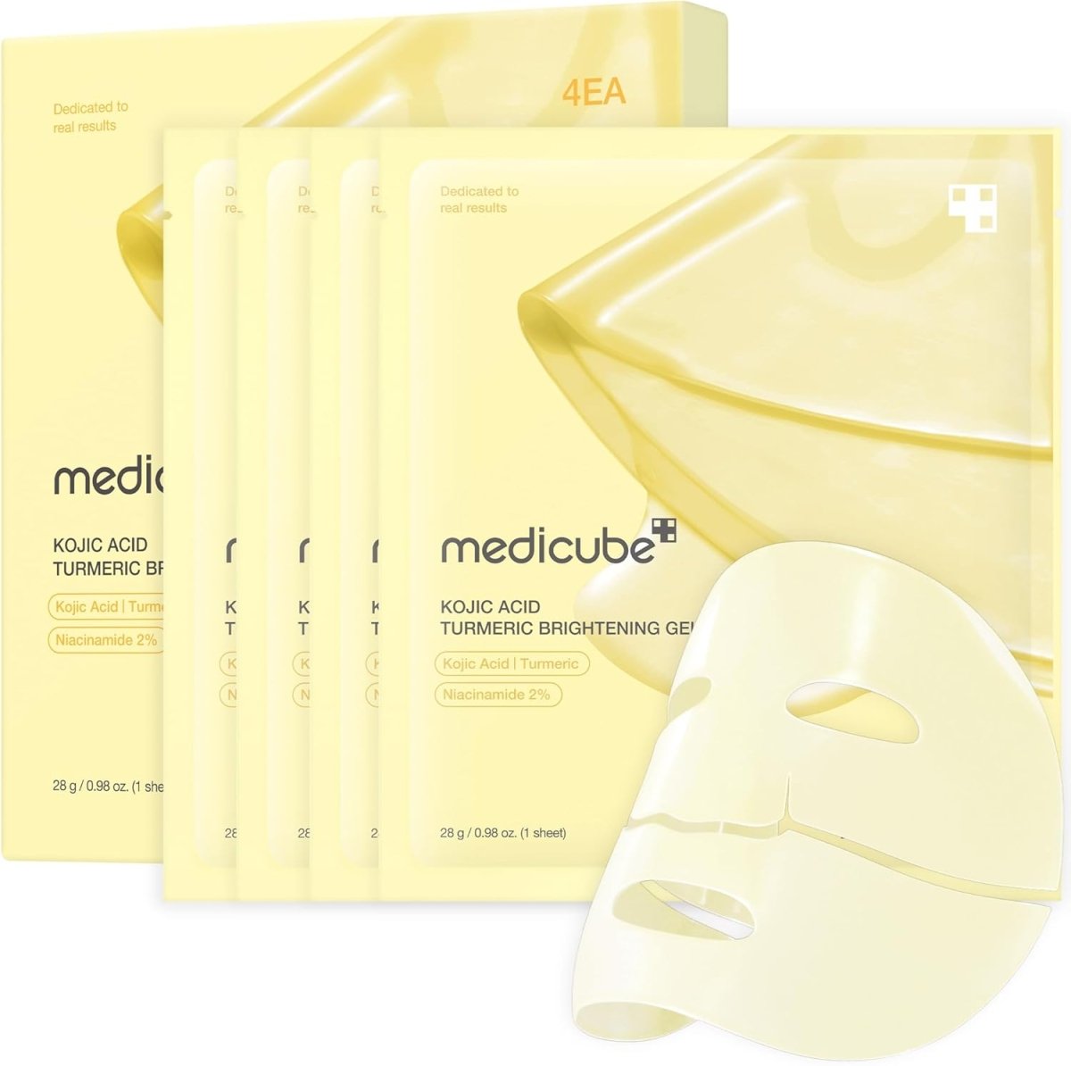 Medicube Kojic Acid Turmeric Brightening Gel Mask 28g