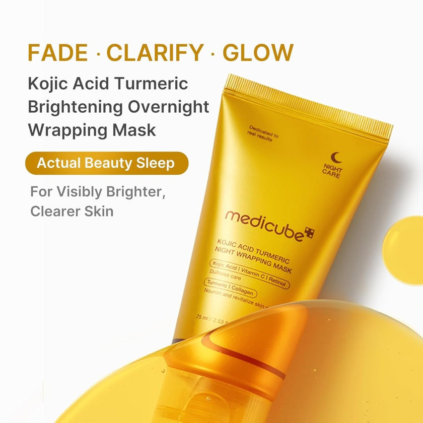 Medicube Kojic Acid Turmeric Night Wrapping Mask 75ml