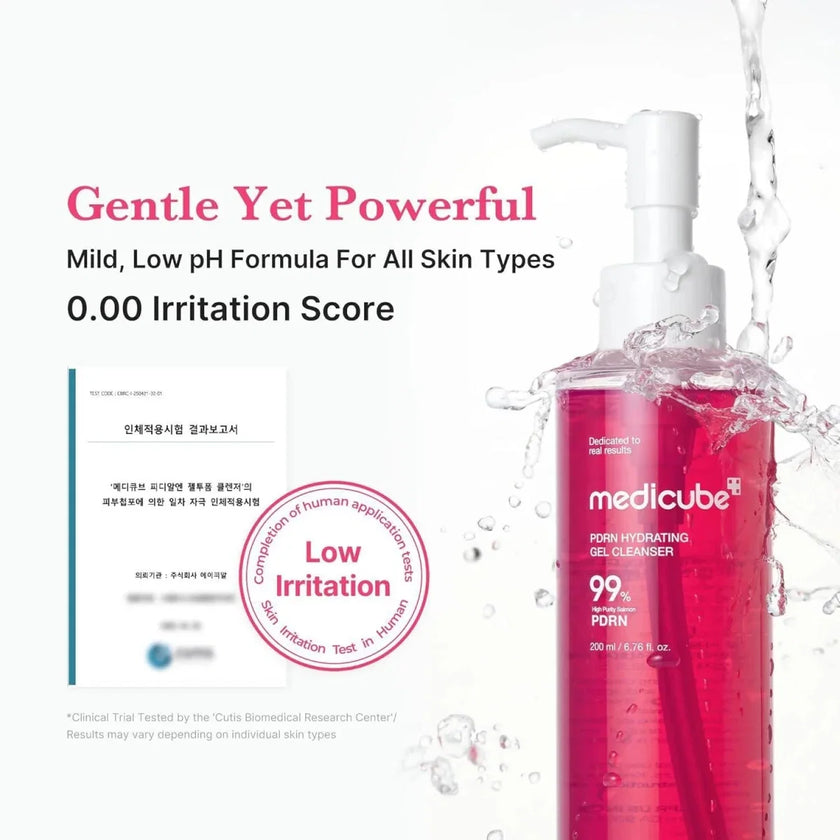 Medicube PDRN Hydrating Gel Cleanser 200ml