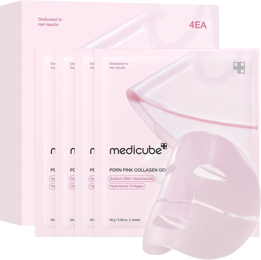 Medicube PDRN Pink Collagen Gel Mask 28g - 4 Masks