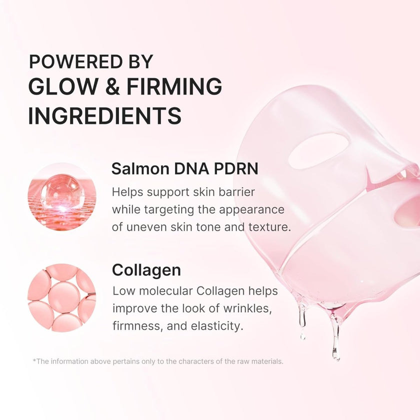 Medicube PDRN Pink Collagen Gel Mask 28g - 4 Masks