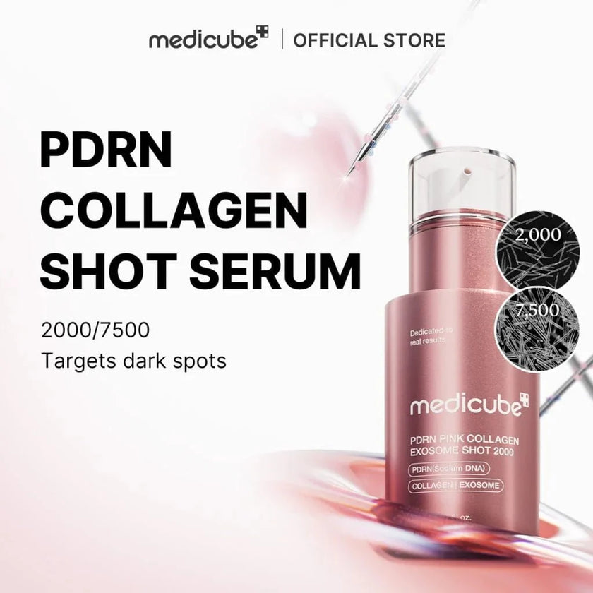 Medicube PDRN Pink Exosome Shot Serum 7500 30ml
