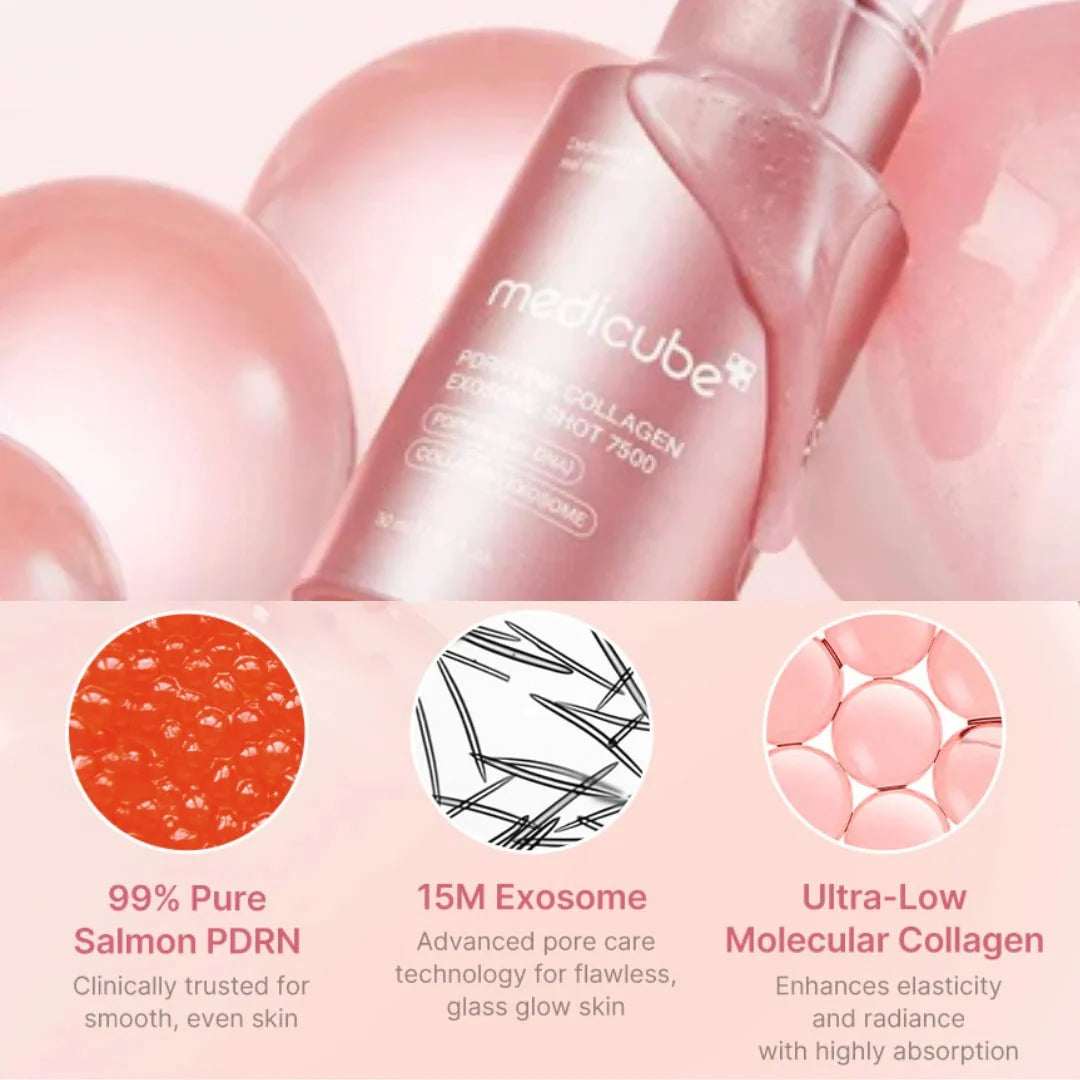 Medicube PDRN Pink Exosome Shot Serum 2000 30ml