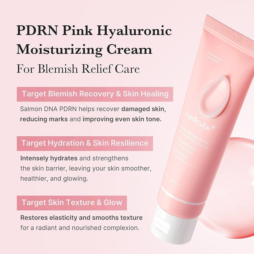 Medicube PDRN Pink Hyaluronic Moisturizing Cream 50ml