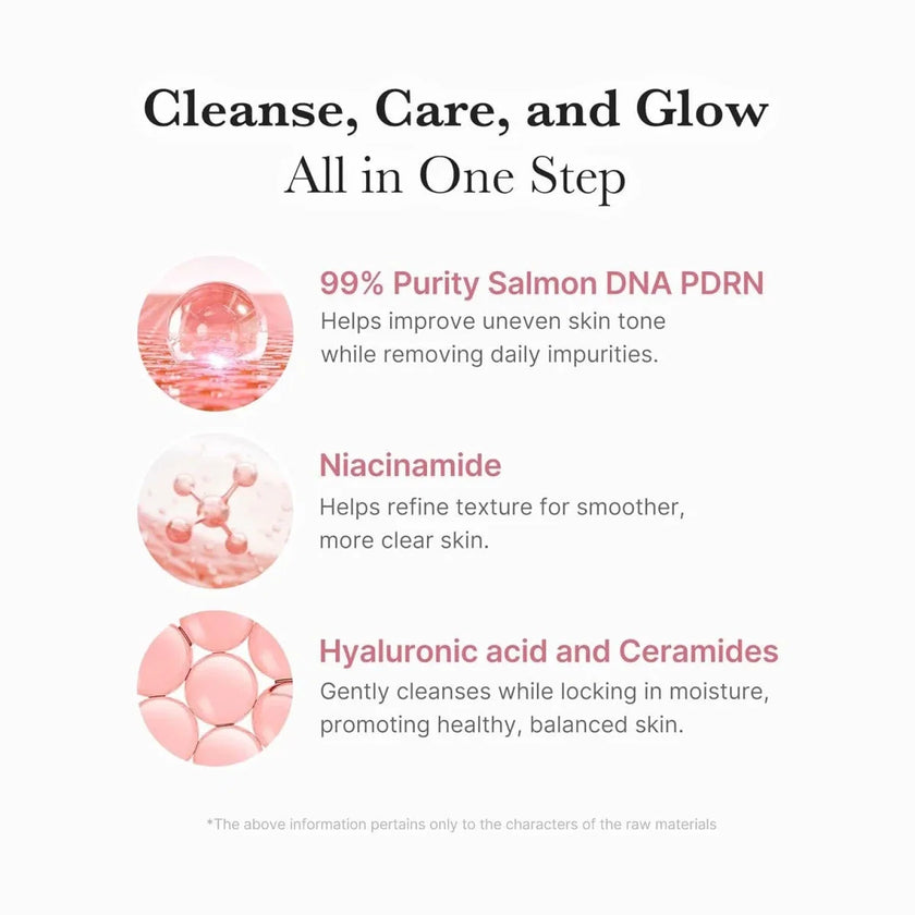 Medicube PDRN Pink Niacinamide Whip Cleanser 120g
