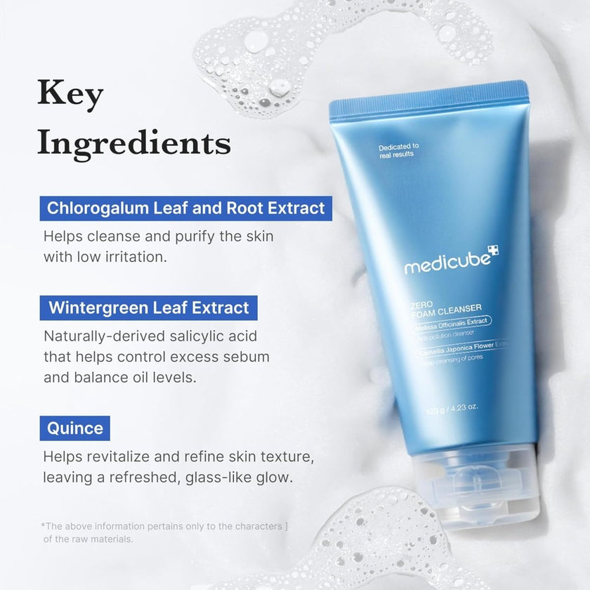 Medicube Zero Foam Cleanser 120g